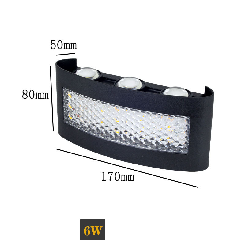 Outdoor LED Wall Light – Modern Waterproof ABS Exterior Lamp 4 Outdoor LED Wall Light – Modern Waterproof ABS Exterior Lamp - Image 4