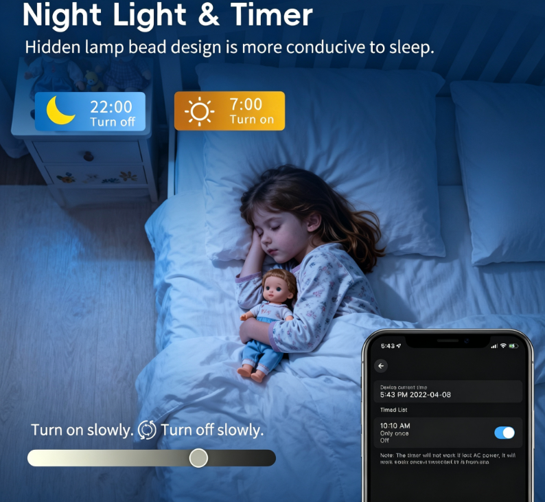 Smart WiFi LED Ceiling Light Wholesale – Dual-Side RGB Glow App & Remote Control 30W Dimmable 7