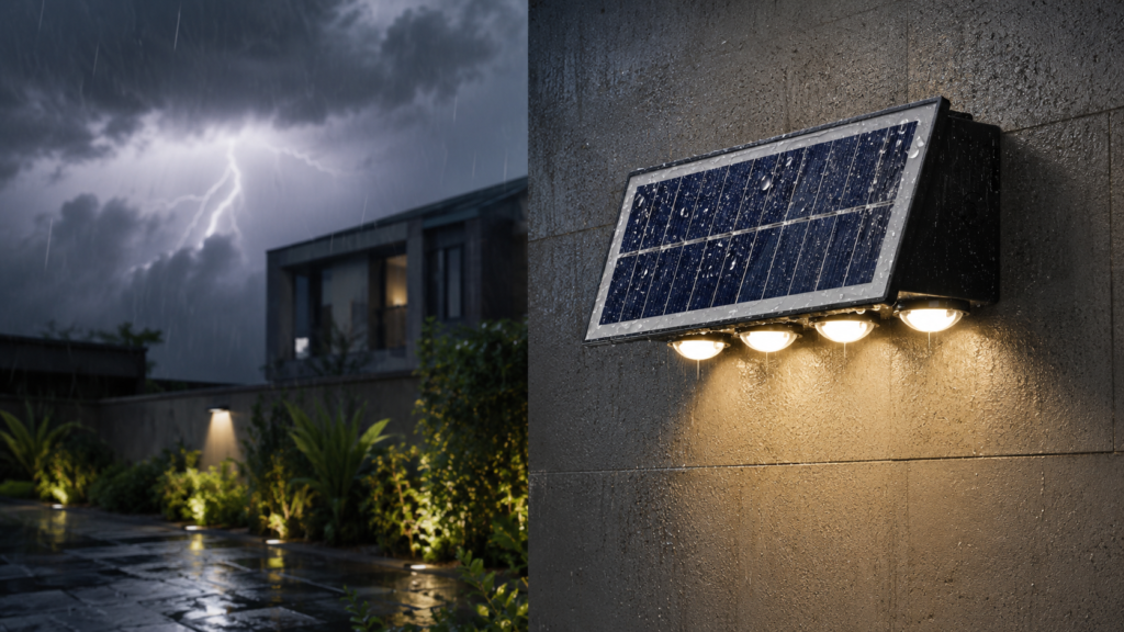Solar Street Light Africa - all-in-one pole-mount installation