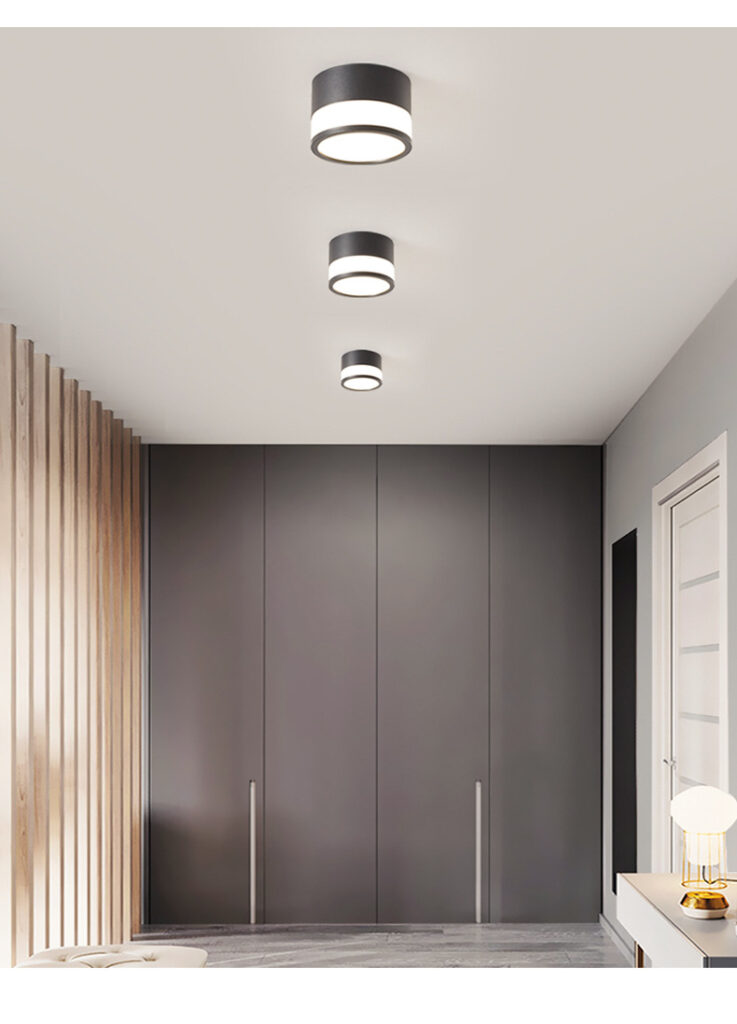 Multi Color LED Downlight Wholesale Round 7-Color 7W-12W 5