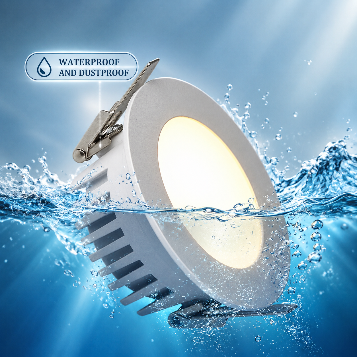 IP65 Waterproof LED Downlight Wholesale Round 7W 12W 2 IP65 Waterproof LED Downlight Wholesale Round 7W 12W - Image 2