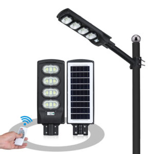 All in One Solar Street Light outdoor road installation