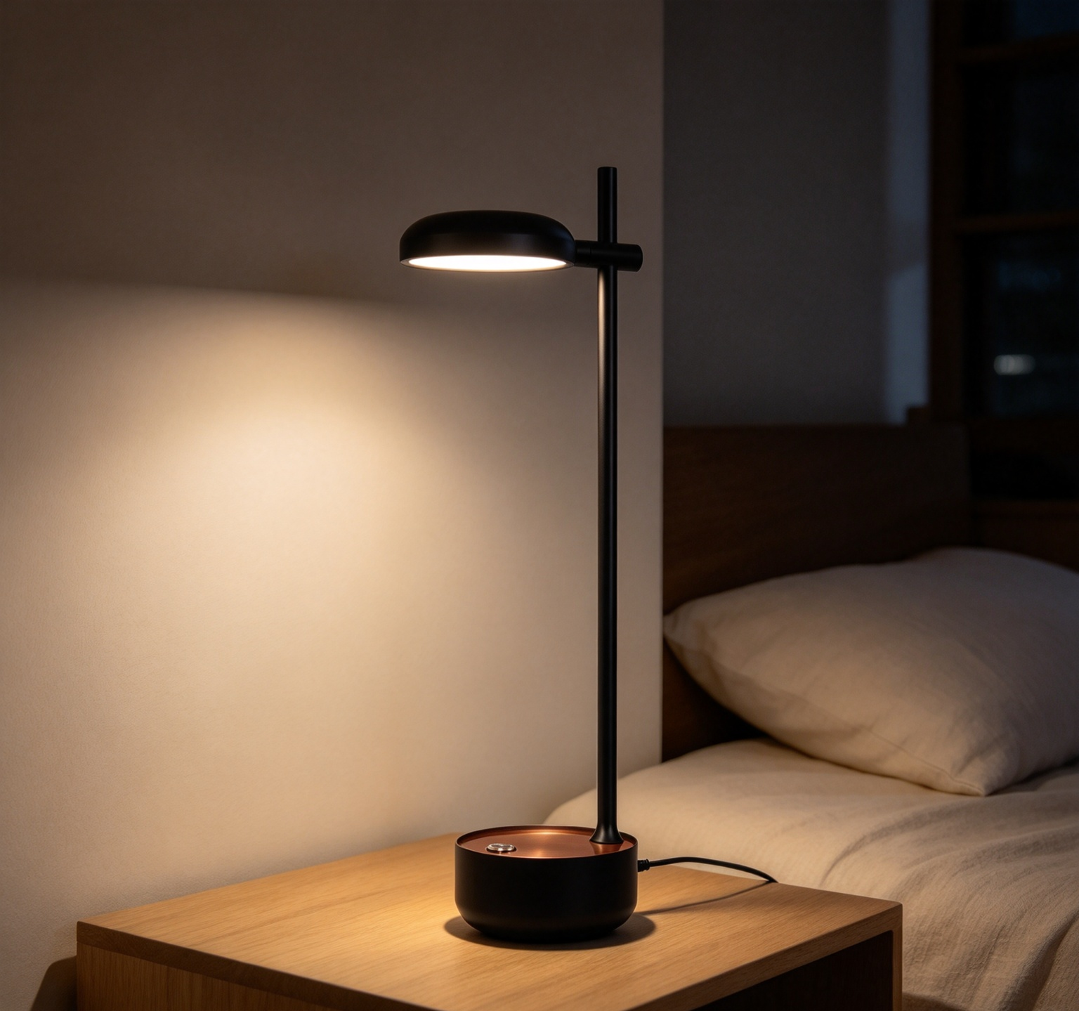 Touch Control Table Lamp Wholesale Nordic Metal Black 2 Touch Control Table Lamp Wholesale Nordic Metal Black - Image 2