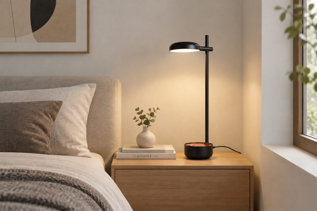 Touch Control Table Lamp Wholesale Nordic Metal Black 5