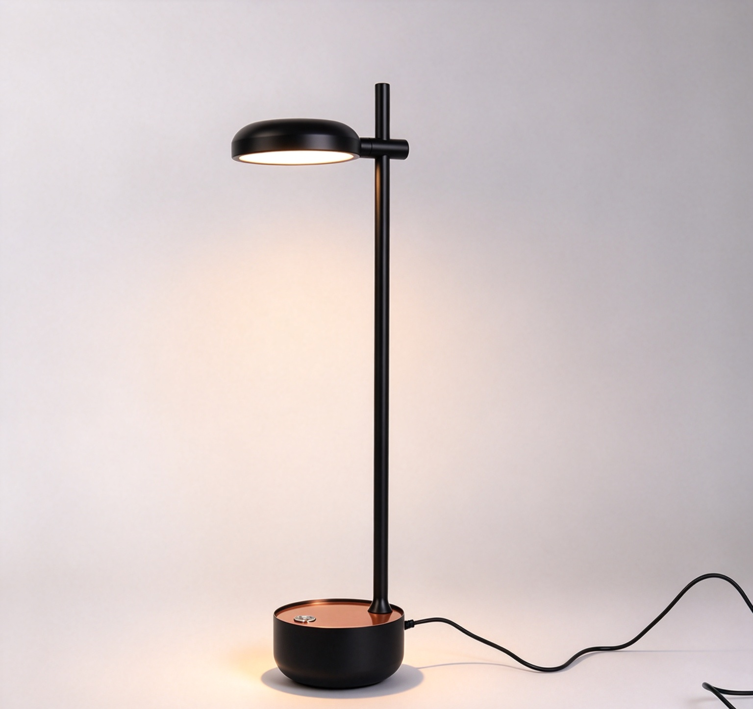 Touch Control Table Lamp Wholesale Nordic Metal Black 4 Touch Control Table Lamp Wholesale Nordic Metal Black - Image 4