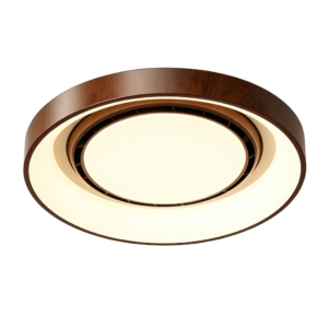 Bladeless Ceiling Fan Light pearl white bedroom living room