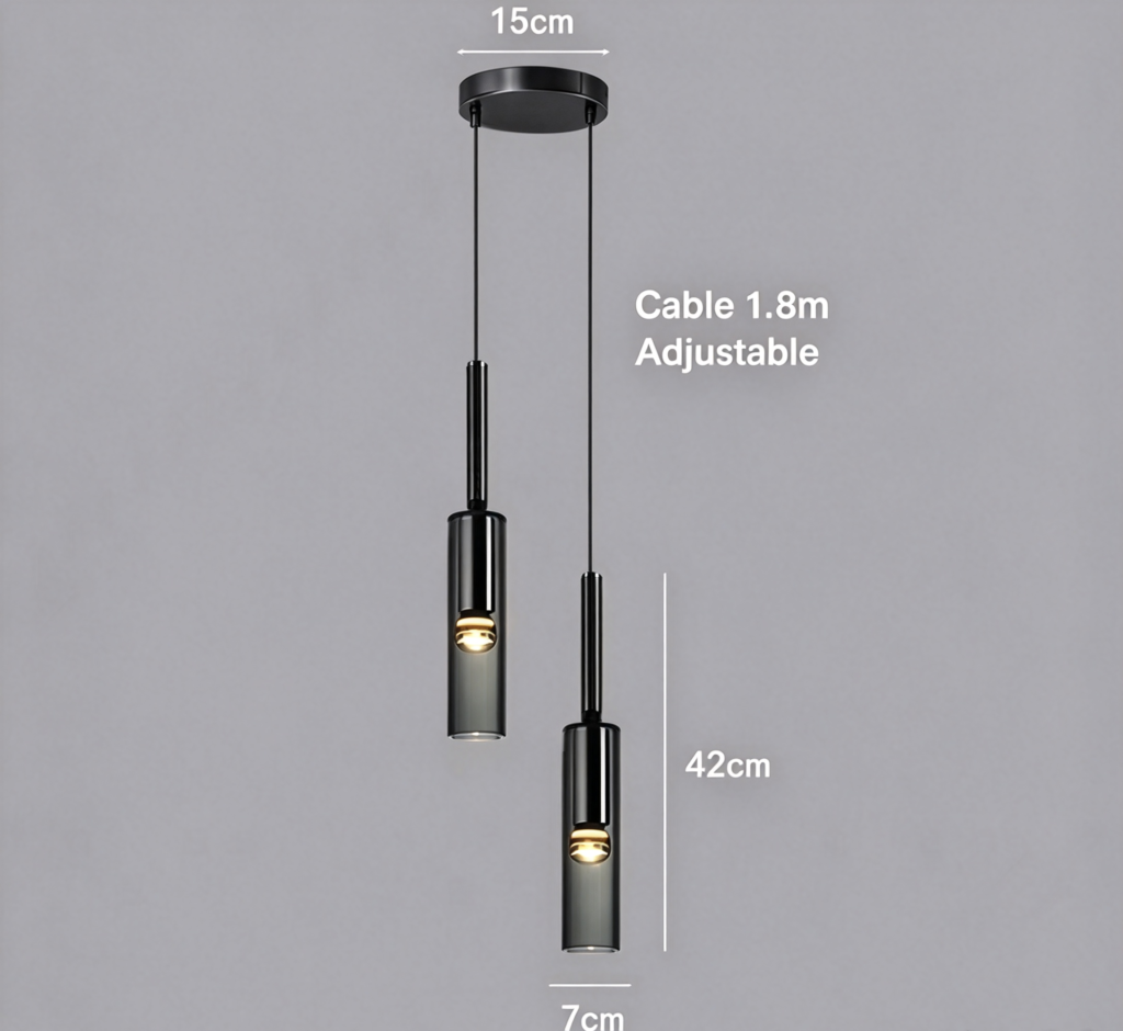 Wine Bottle Pendant Light Wholesale Glass Crystal 420mm 7