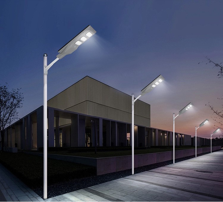 Solar Motion Sensor Street Light Wholesale 30W-150W 11